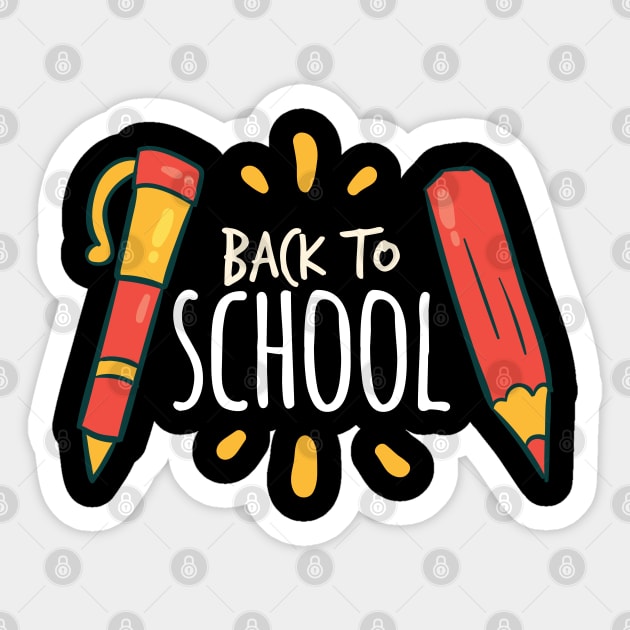 Back To School Sticker by TomCage